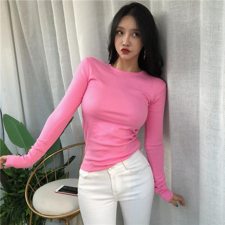 Female T-Shirt Knitted Top White Shirt Strap Poleras Mujer De Moda 2024 Summer Polera Blanca Hot Casual Korean Style Women