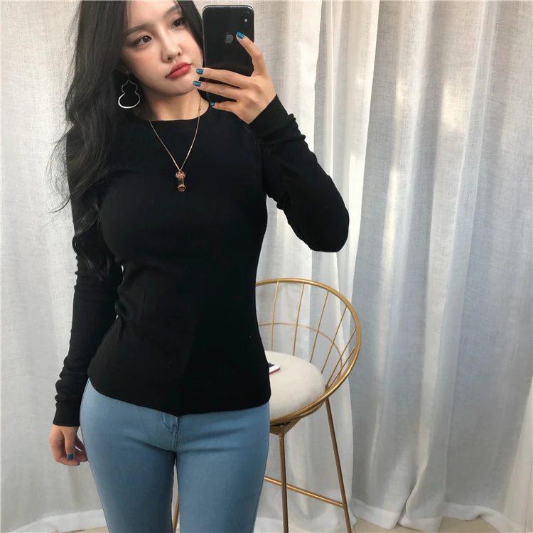 Female T-Shirt Knitted Top White Shirt Strap Poleras Mujer De Moda 2024 Summer Polera Blanca Hot Casual Korean Style Women